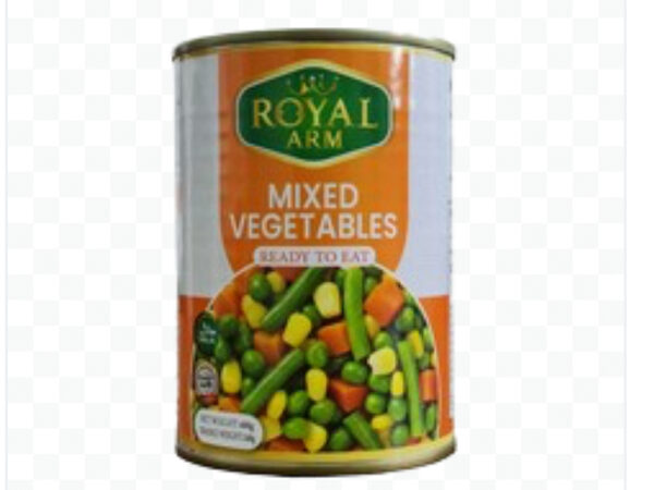 Mix Vegetables in Water 400g